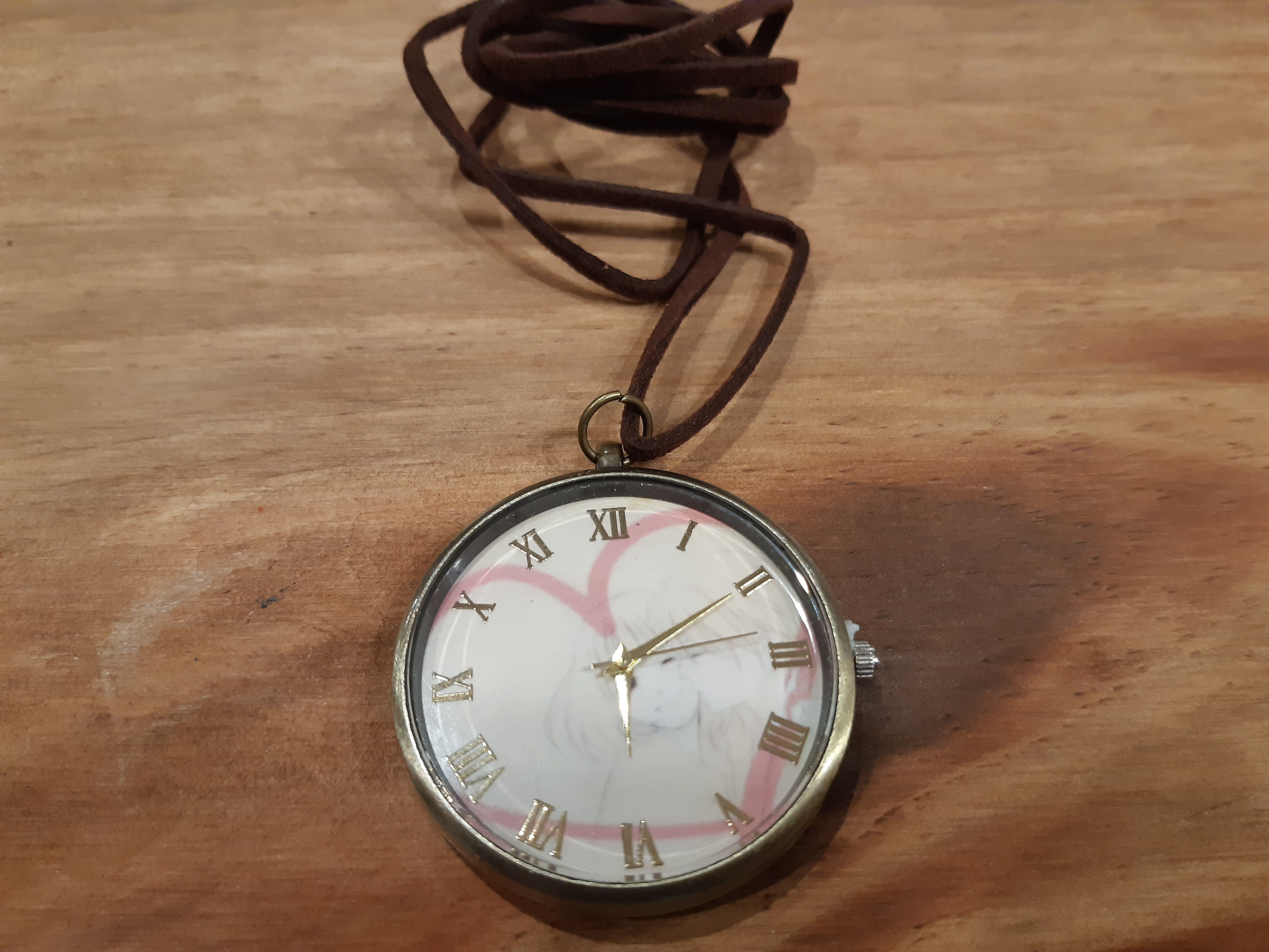 Colgante + Reloj Vintage Corazon