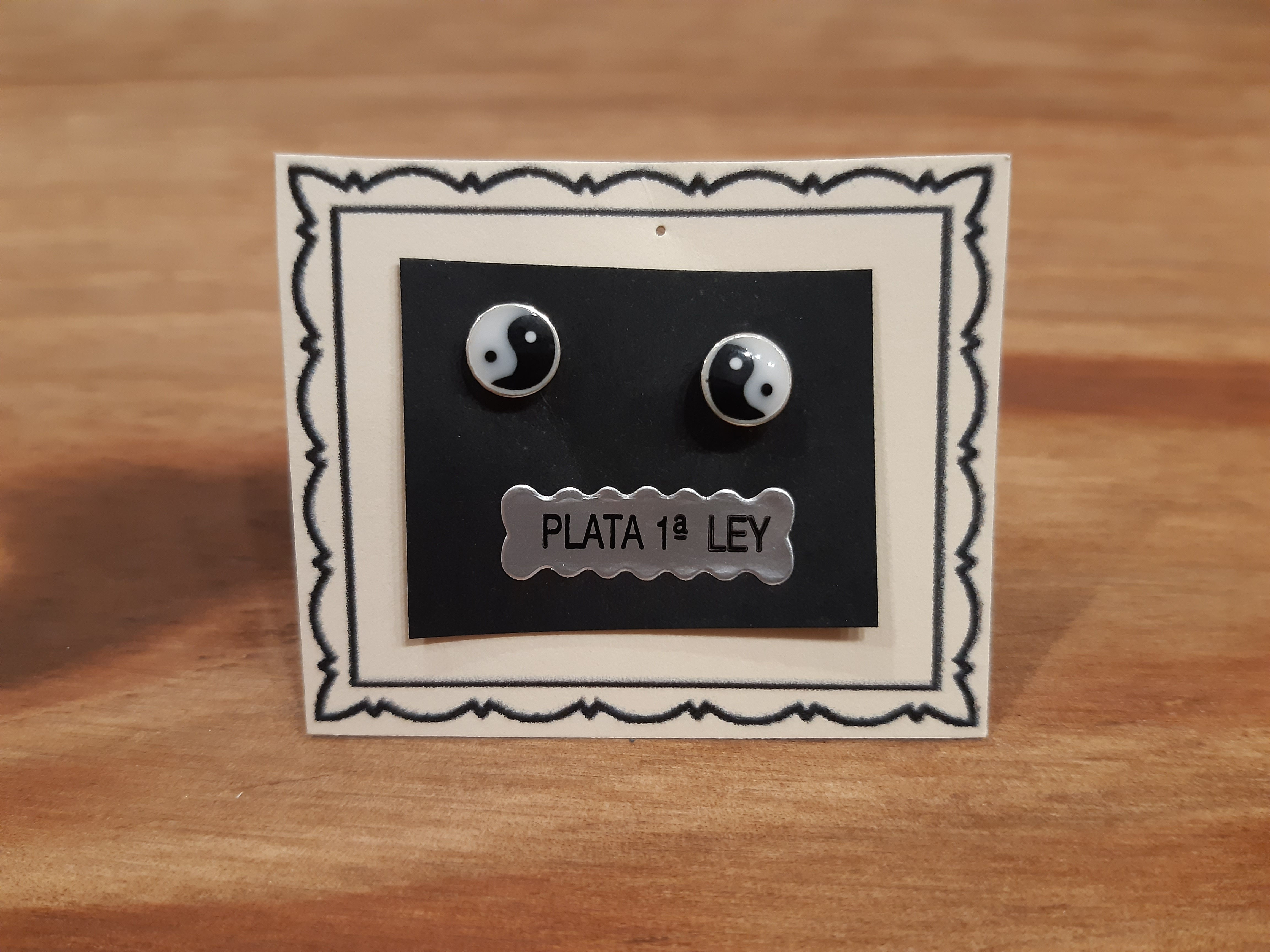Pendientes Plata Ying-Yang