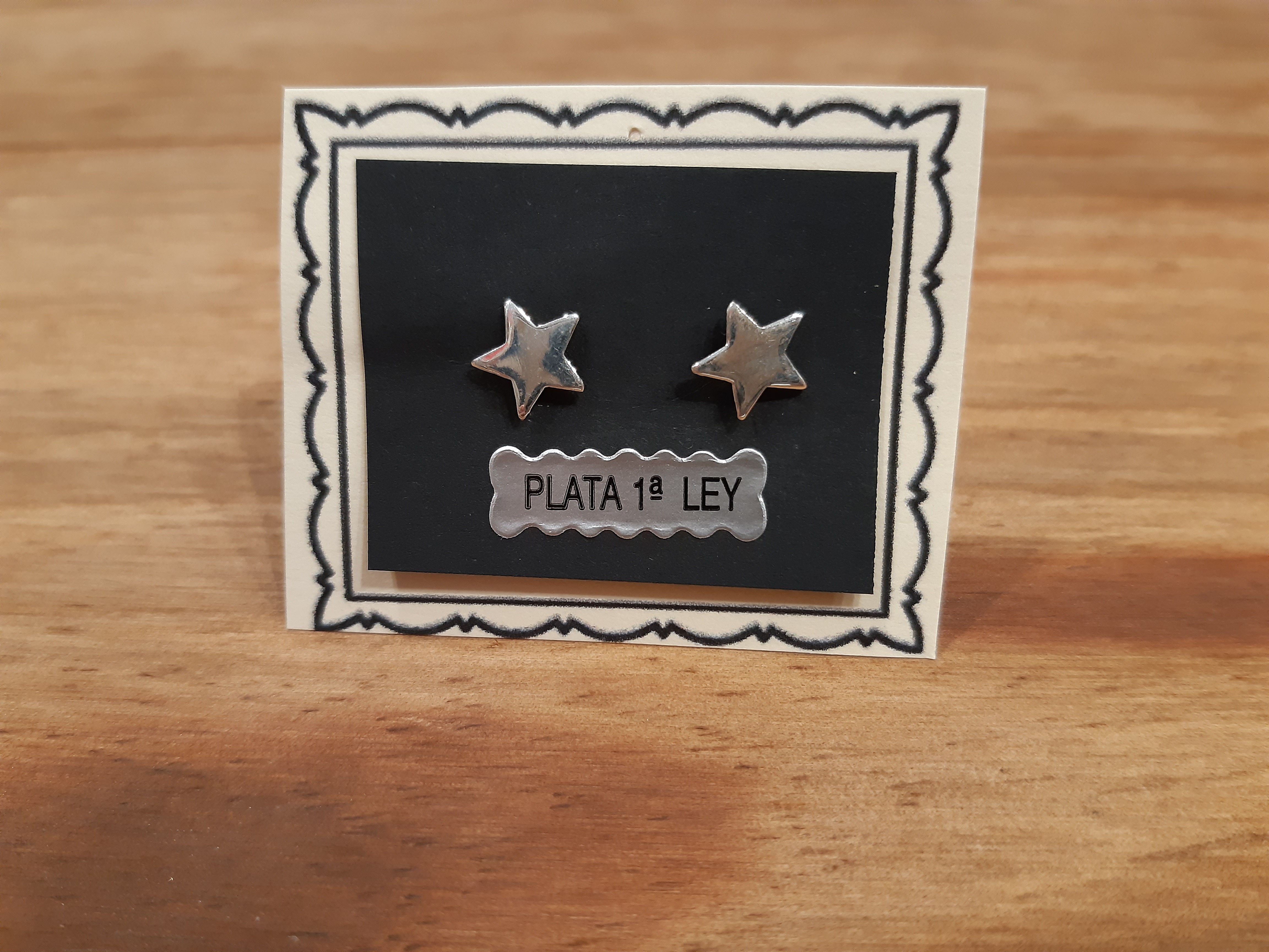 Pendientes Plata Estrellas