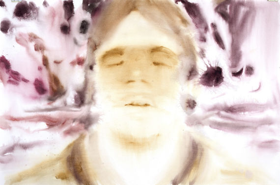 From the series The Landscape Dreamers, 2021, watercolor and acrylic on paper, 100 x 150 c