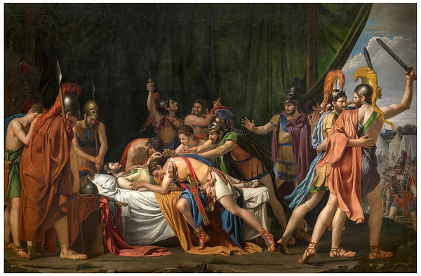 La muerte de Viriato, jefe de los lusita