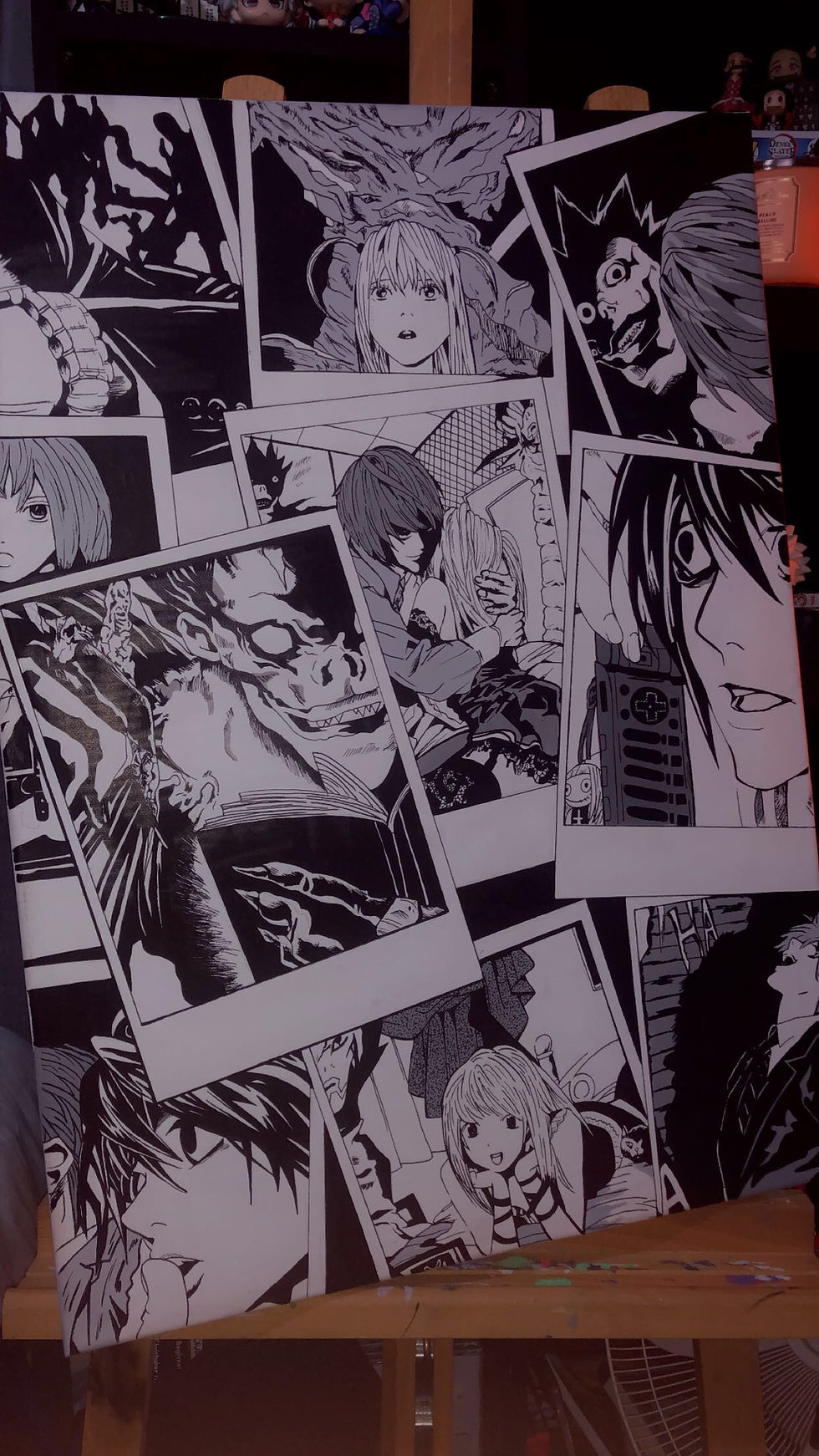 Thumbnail: Deathnote - manga style (A2)