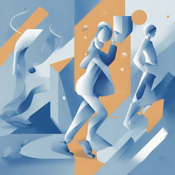 Something symbolising getting your humans moving—physically, mentally, and emotionally as