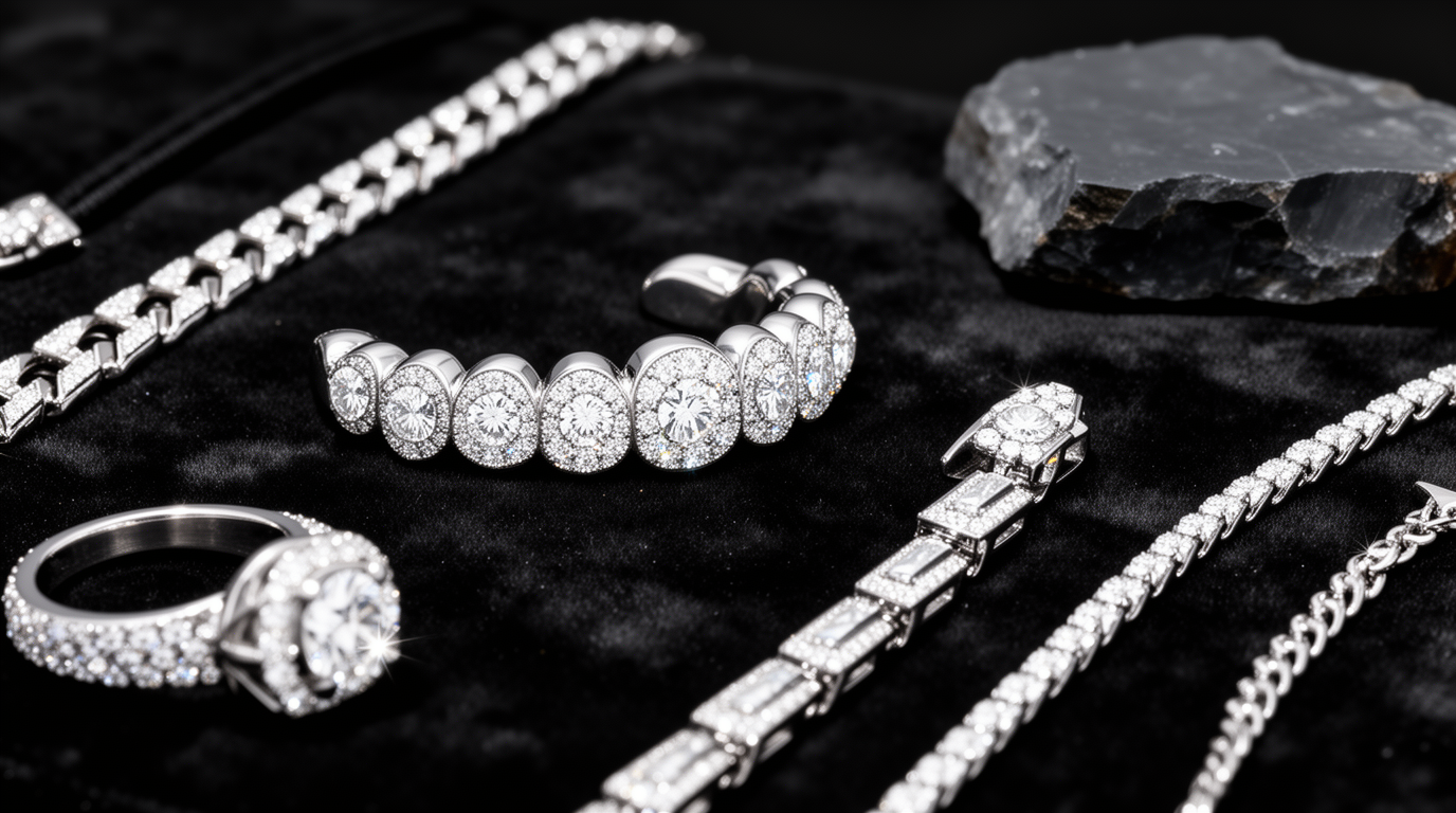 Diamond jewelry from VVS Vault by HLD