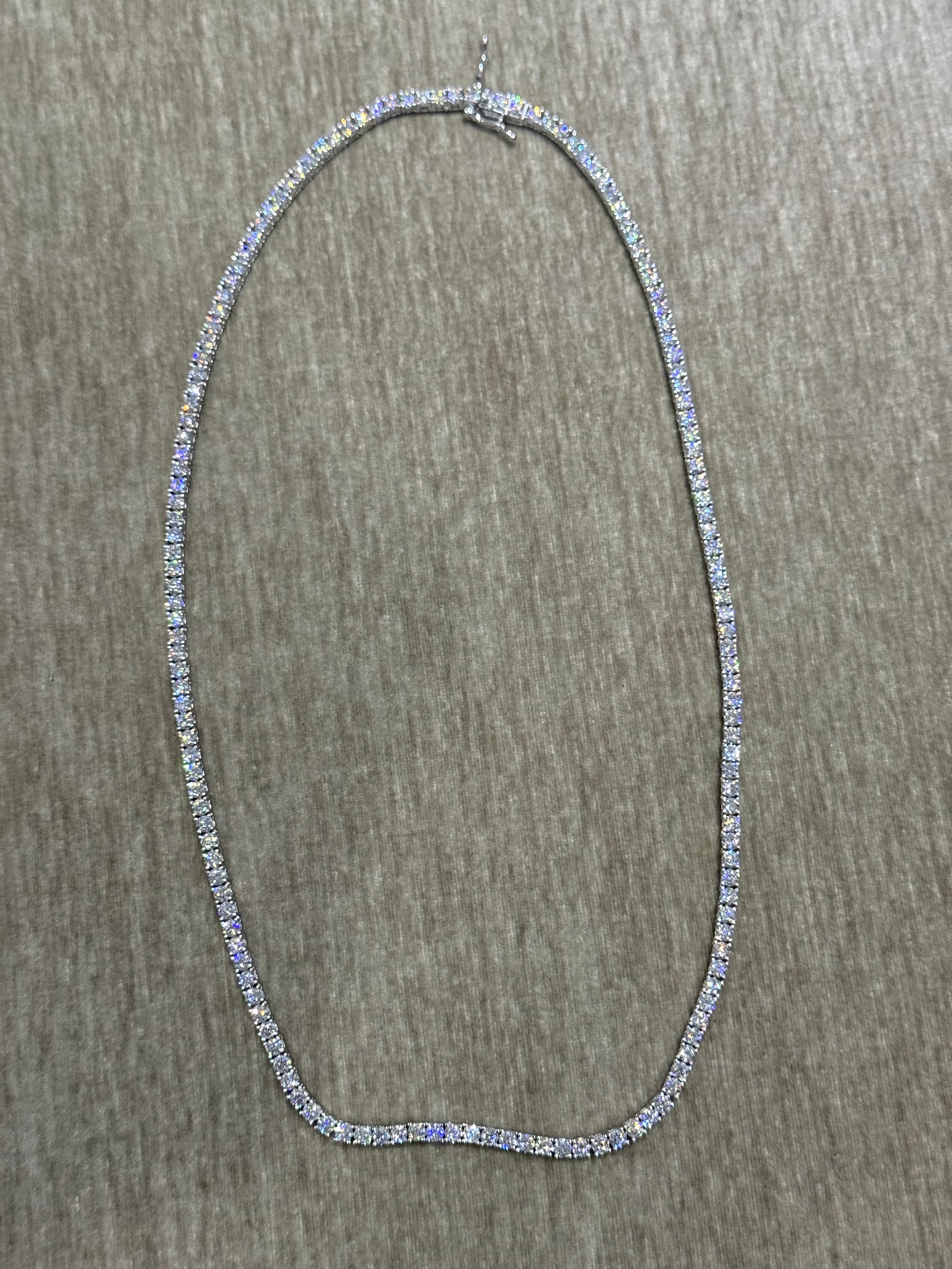 3mm Moissanite Tennis Chain — 16 to 20 Inches