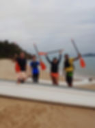 Fondo de la playa