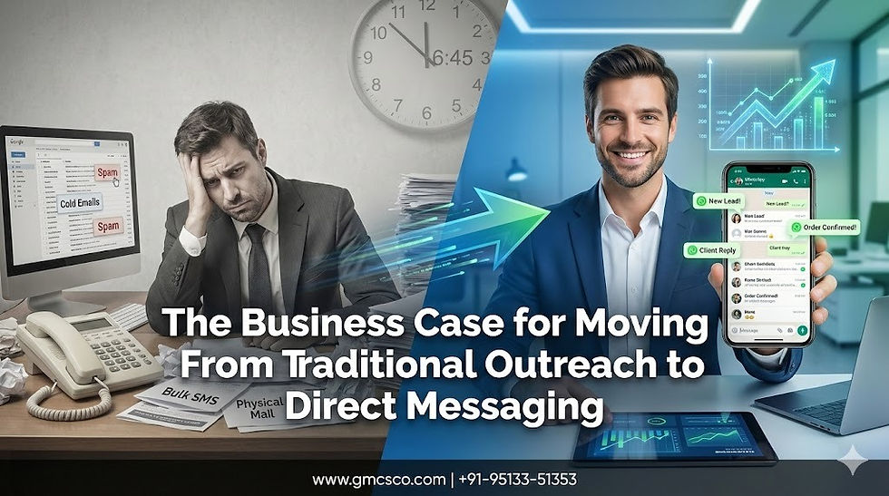 The Business Case for Moving From Traditional Outreach to Direct Messaging