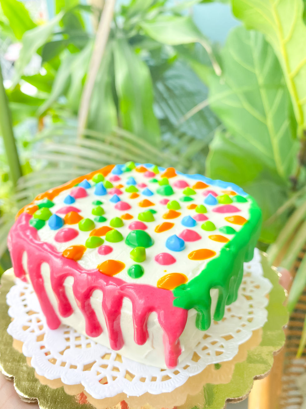 Miniatura: Bizcocho Cuadrado 4"