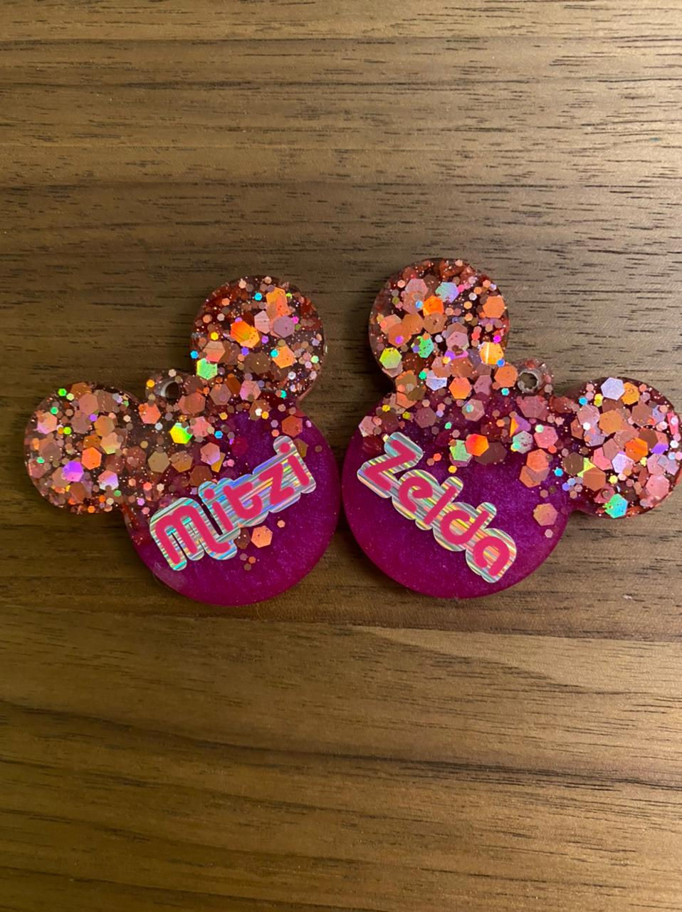 Miniatura: Plaquitas de Identificación Mickey/Minnie