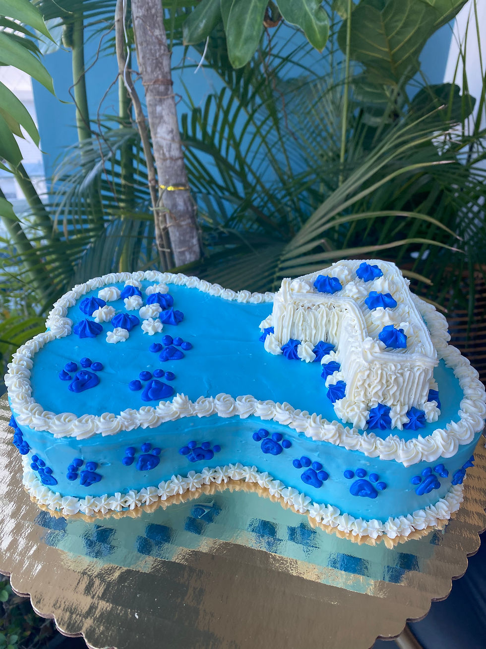 Miniatura: Pastel Hueso Grande con Número