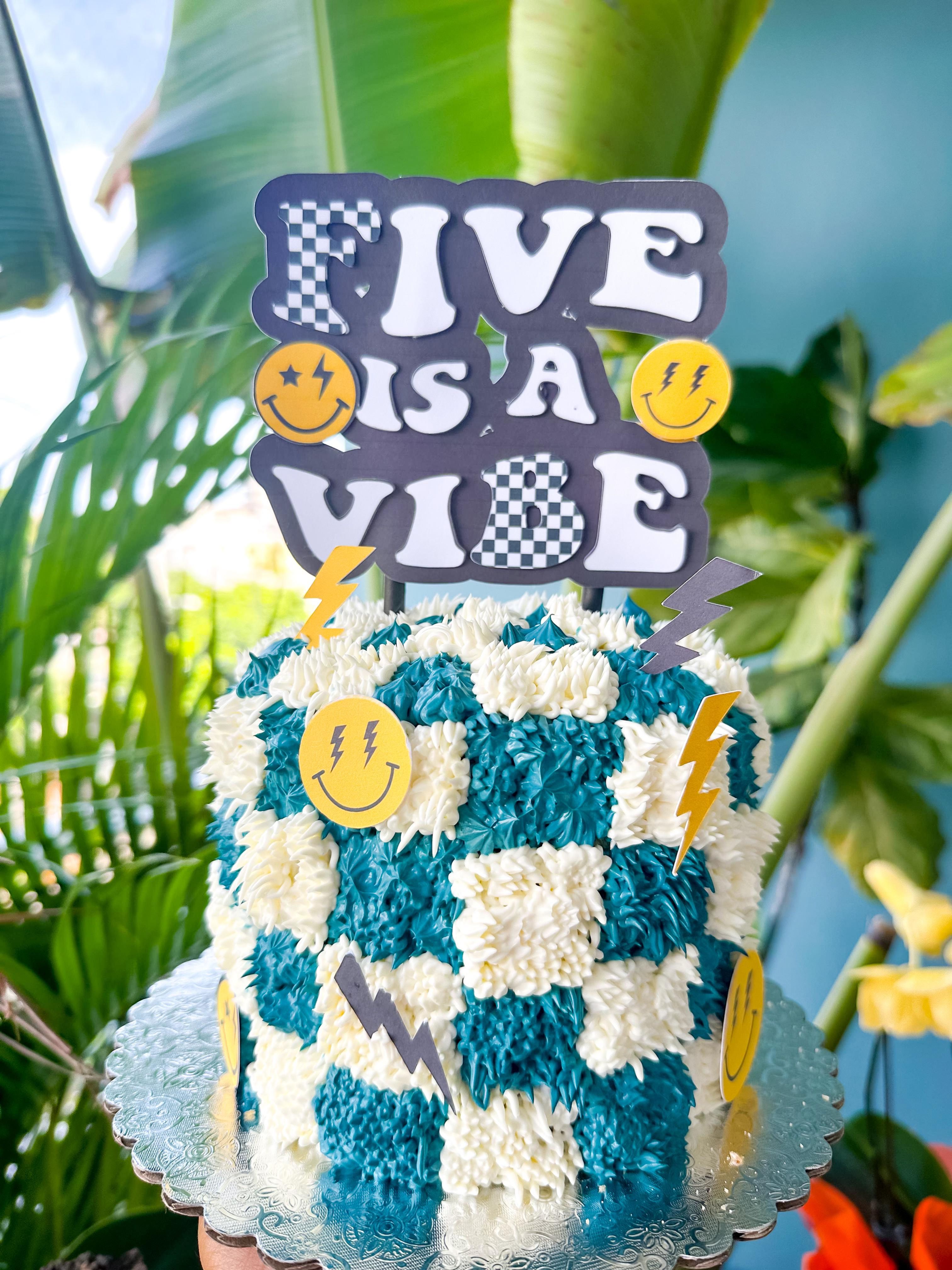 Cake temático 5” x 4”