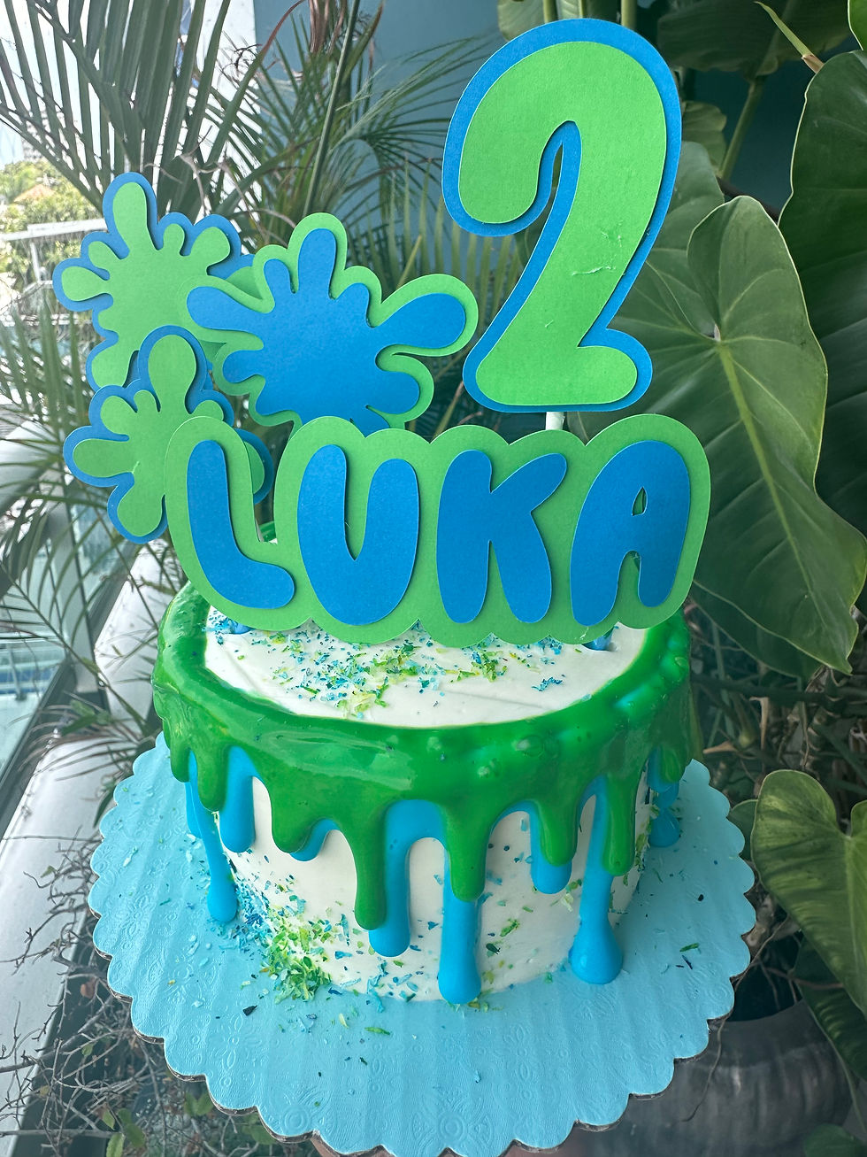 Miniatura: Pastel Temático Slime