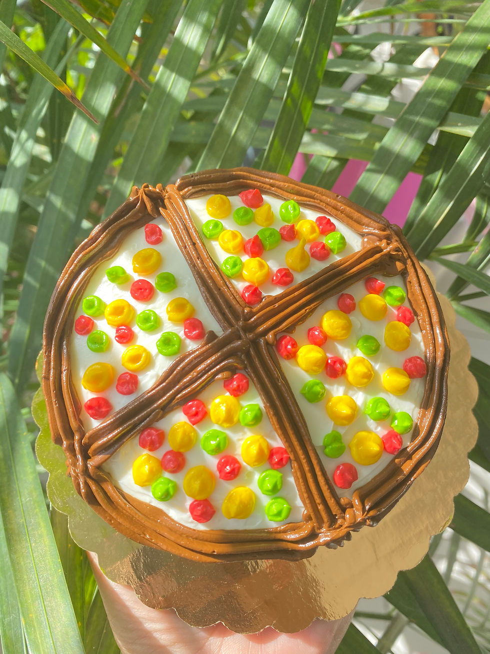 Miniatura: Pastel Redondo 4" x 1"