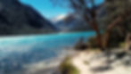 Laguna Chinancocha en la quebrada Llanganuco