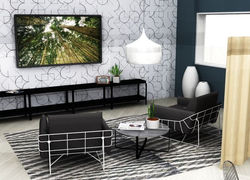 Lounge Space Rendering 2