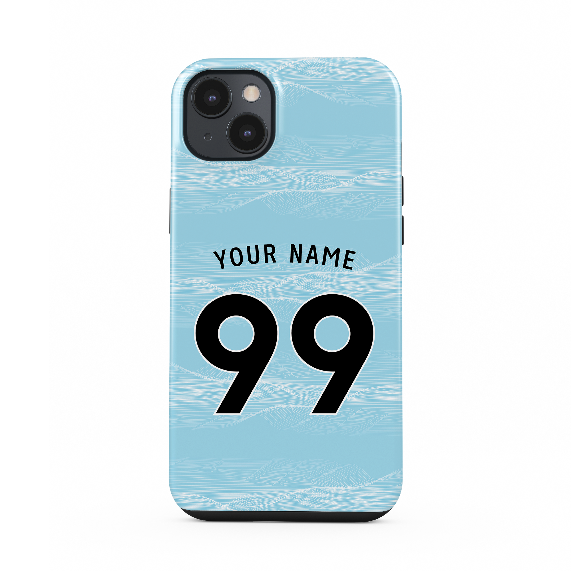 Burnley - 2025/26 - Away Kit - Personalised Dual Layer Phone Case