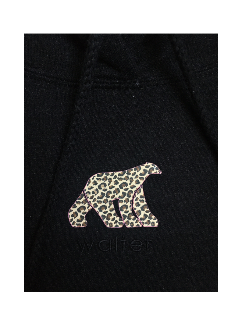 Miniature : Sweat Shirt à capuche "Smoke - Léopard "