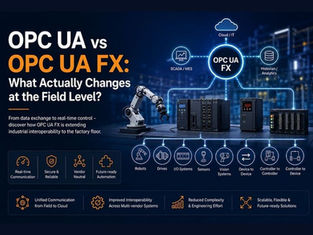 OPC UA vs OPC UA FX: What Actually Changes at the Field Level?