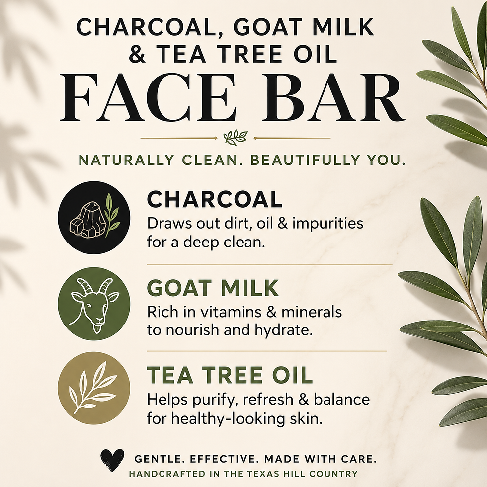 Thumbnail: Ranch Reveal Charcoal, Goat Milk & Tea Tree Oil