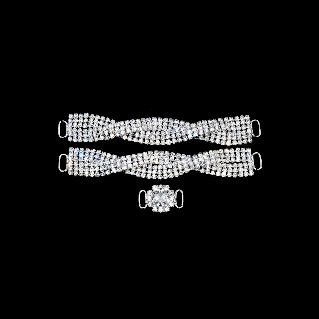 3 PC Twist Figure Connector Set Flower Center