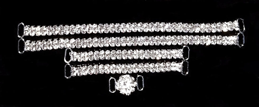 5 PC 2-Row Bikini Connector Set