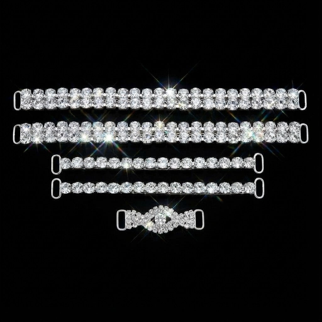 2- Row Row Bottom 1-Row Top Bikini Connector Set Eye 2 Center