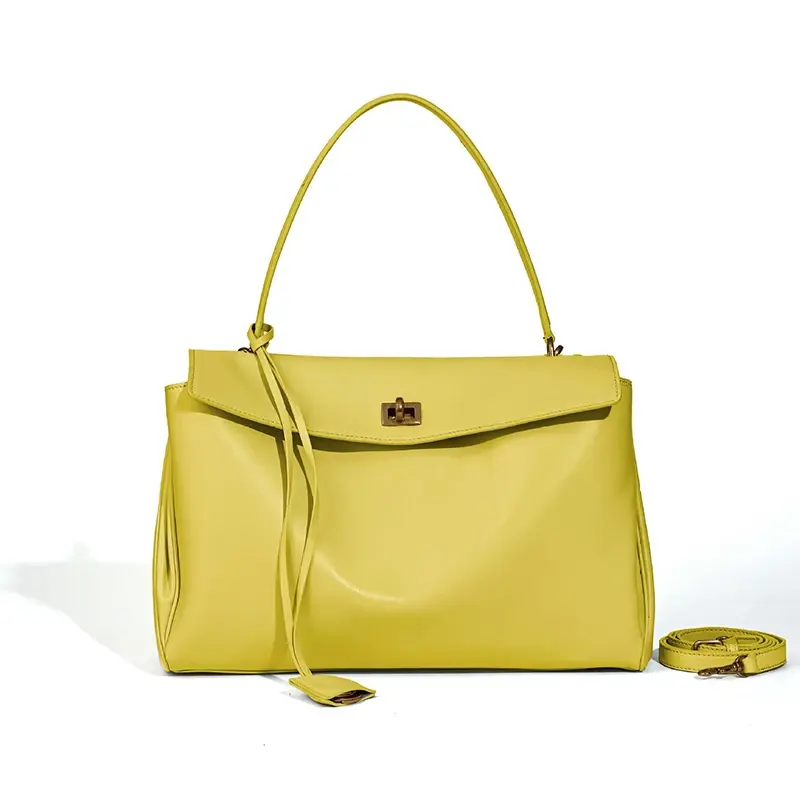 Thumbnail: Women Luxury Genuine Leather Rodeo Tote Shoulder Bag