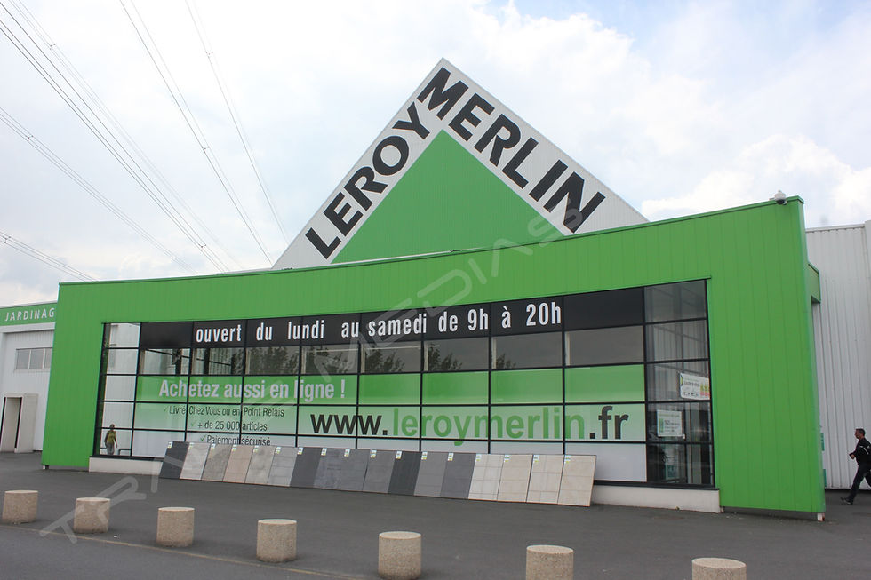 Enseigne et ahdésif Leroy Tours