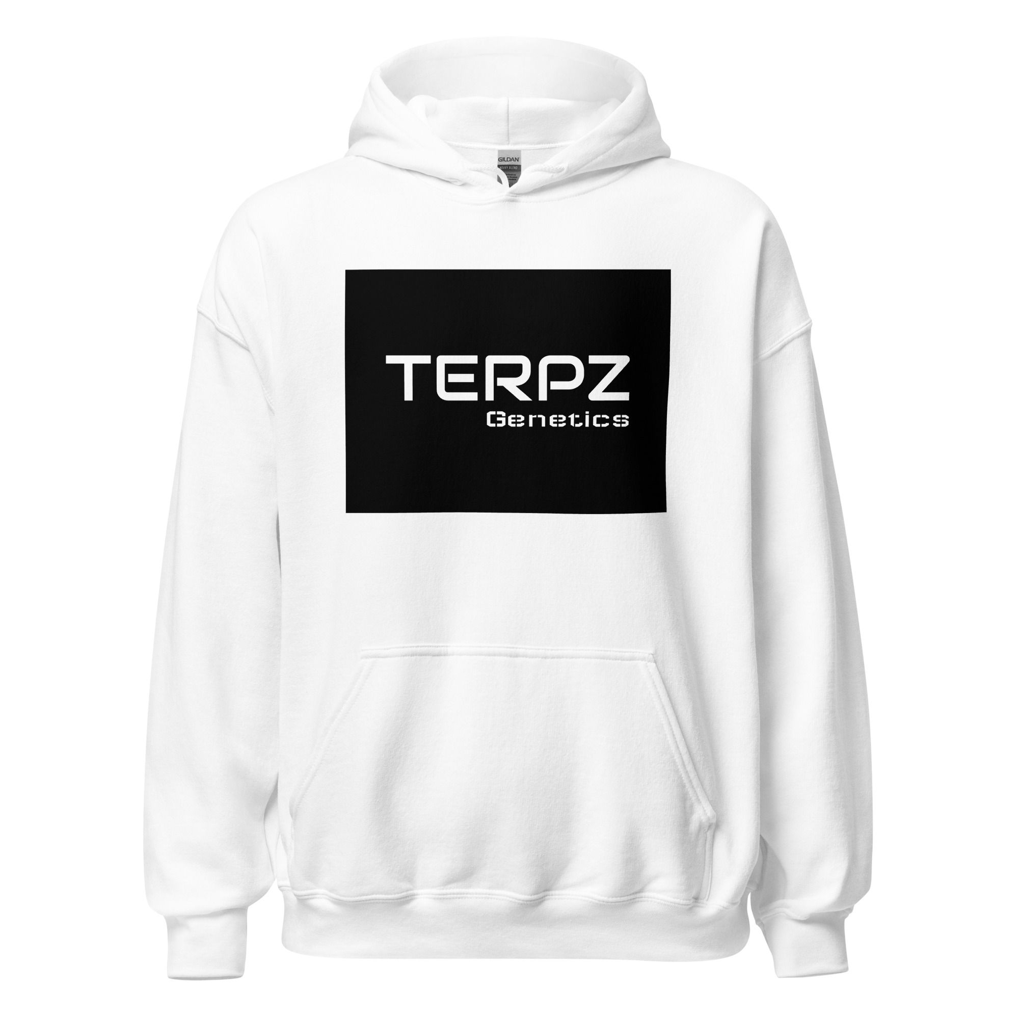 Terpz Genetics With Black Text Unisex Hoodie
