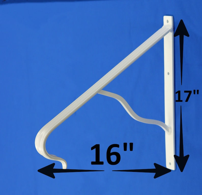Thumbnail: 1 or 2 step handrail for stairs,steps, garage, walkway, railing hand rail, grab