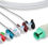 Thumbnail: Spacelabs Compatible Direct-Connect ECG Cable