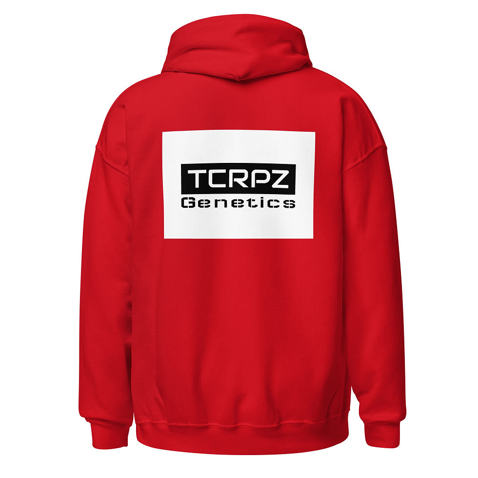 Thumbnail: Terpz Genetics With White Text Unisex Hoodie