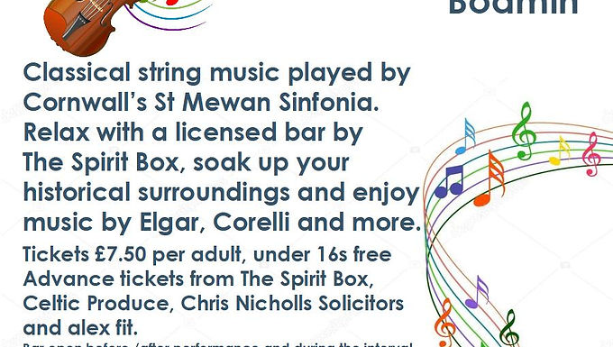 St Mewan Sinfonia presents A Spring Concert for Bodmin
