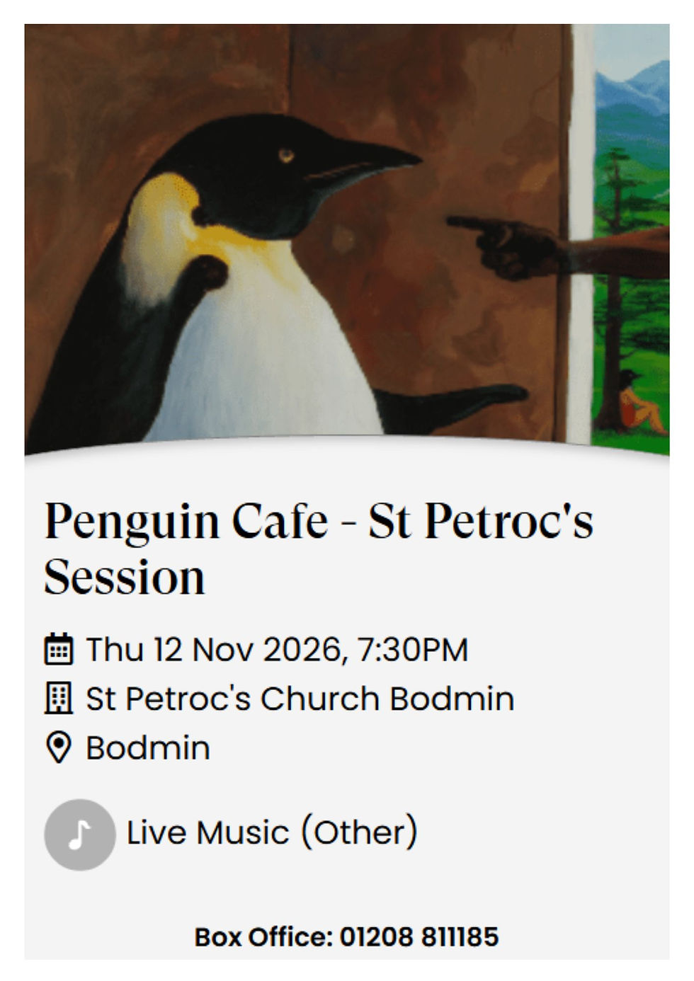 Penguin Cafe - St Petroc's Session