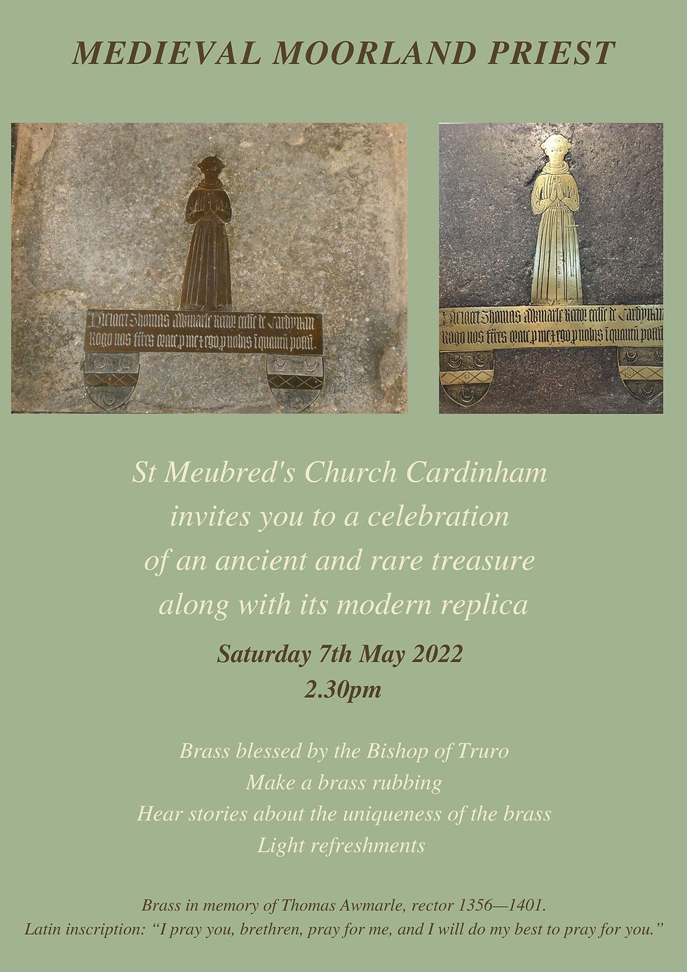 Bishop Blesses Brass