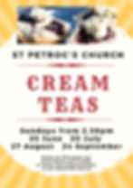 Enjoy a cream tea this summer in the cool place.