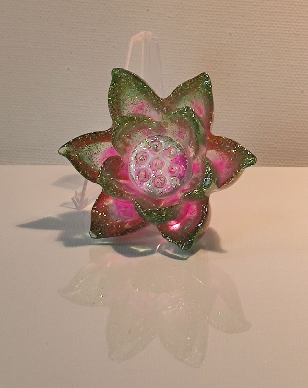 Miniature : Petit bougeoir fleur 