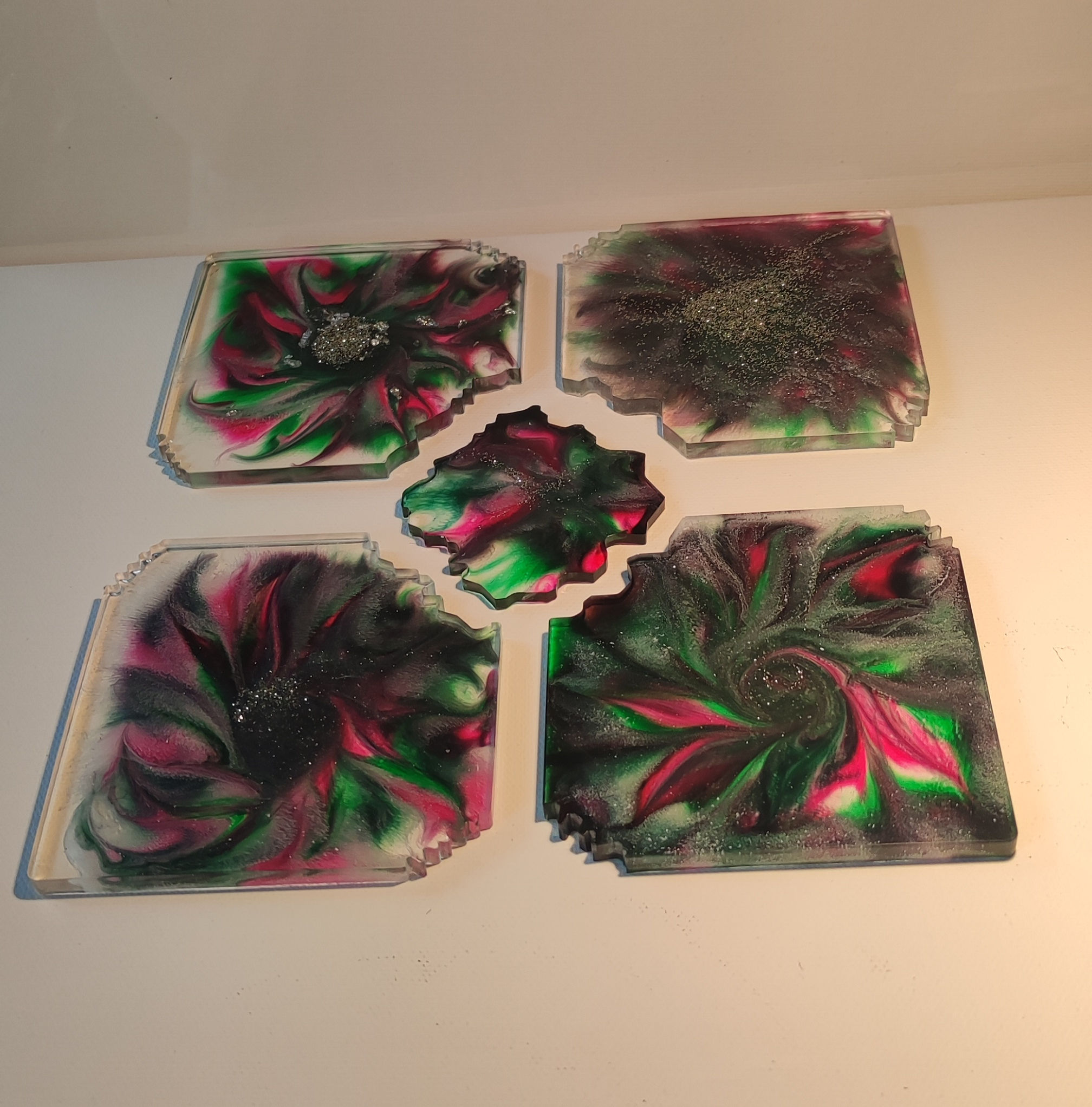 Ensemble de 4 sous verre