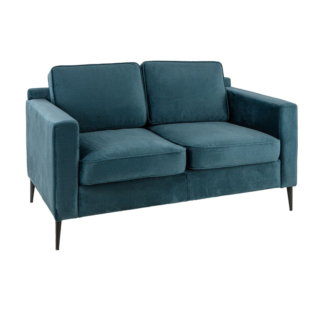 Willy - Sofa en bois et velours pour restaurant