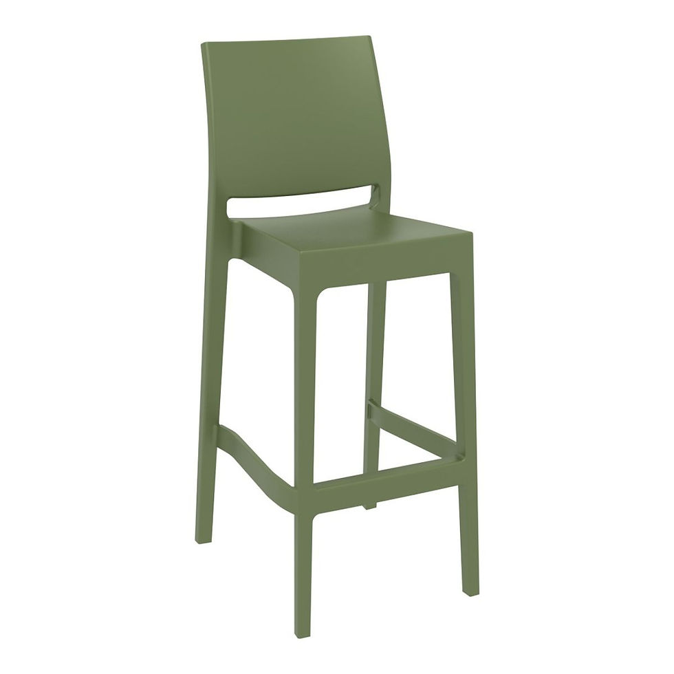 Miniature : Maya bar 75 - Tabouret en polypropylène pour terrasse