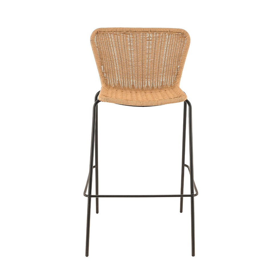 Miniature : Loyd - Tabouret en tressage pour terrasse