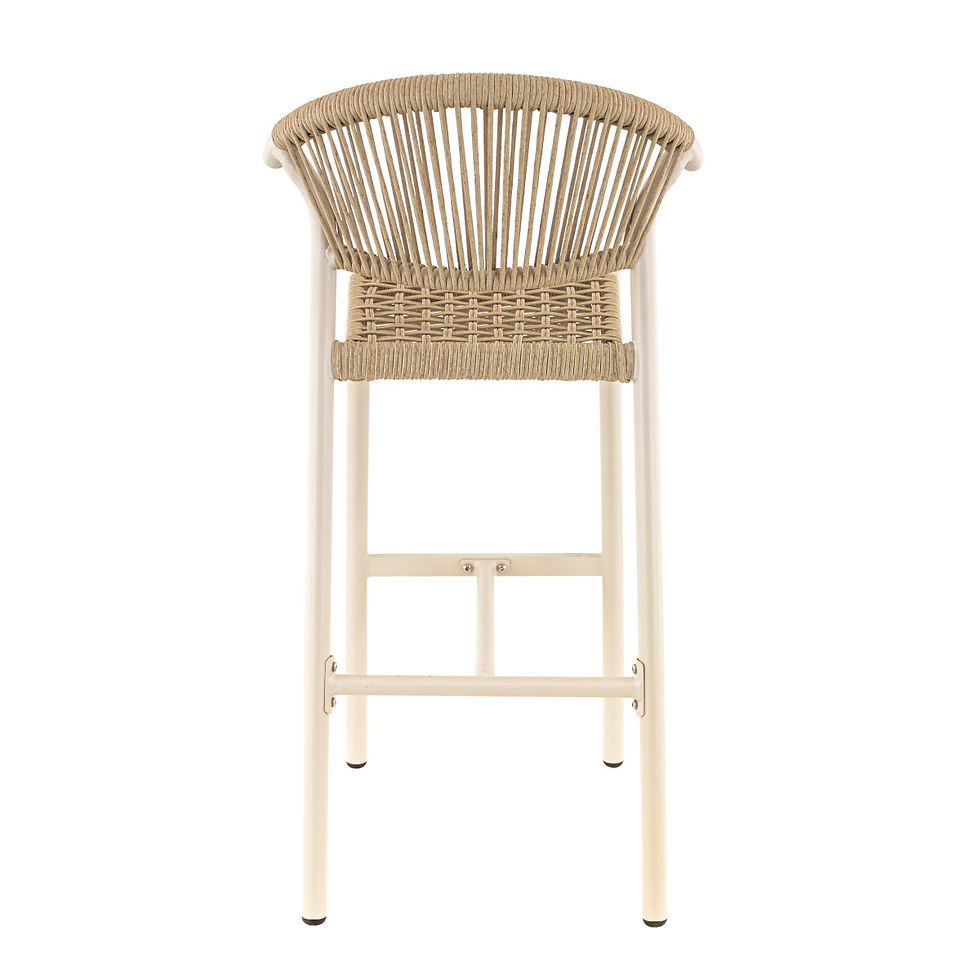 Miniature : Alicante - Tabouret en tressage pour terrasse