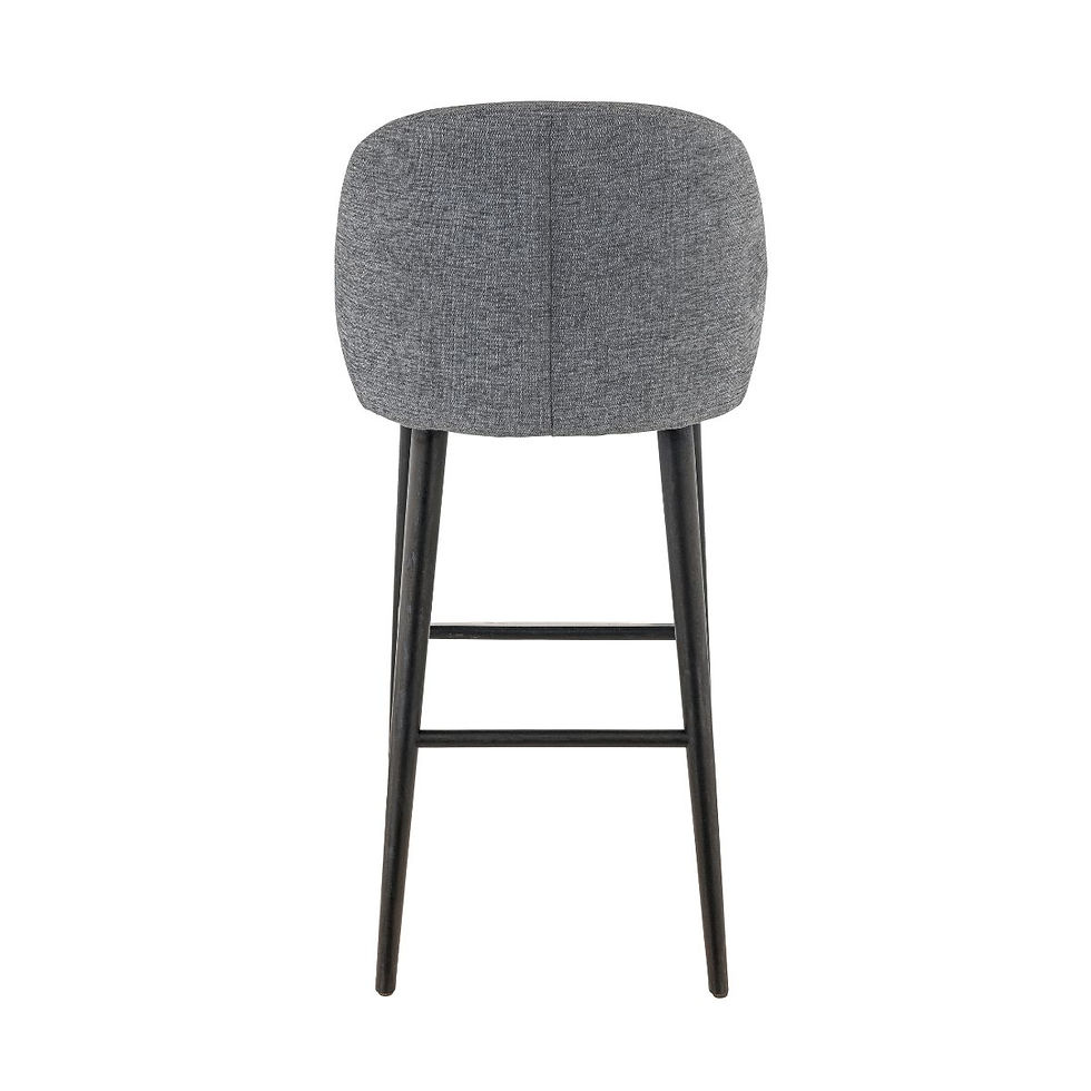 Miniature : Marius BST - Tabouret en bois et tissu pour restaurant