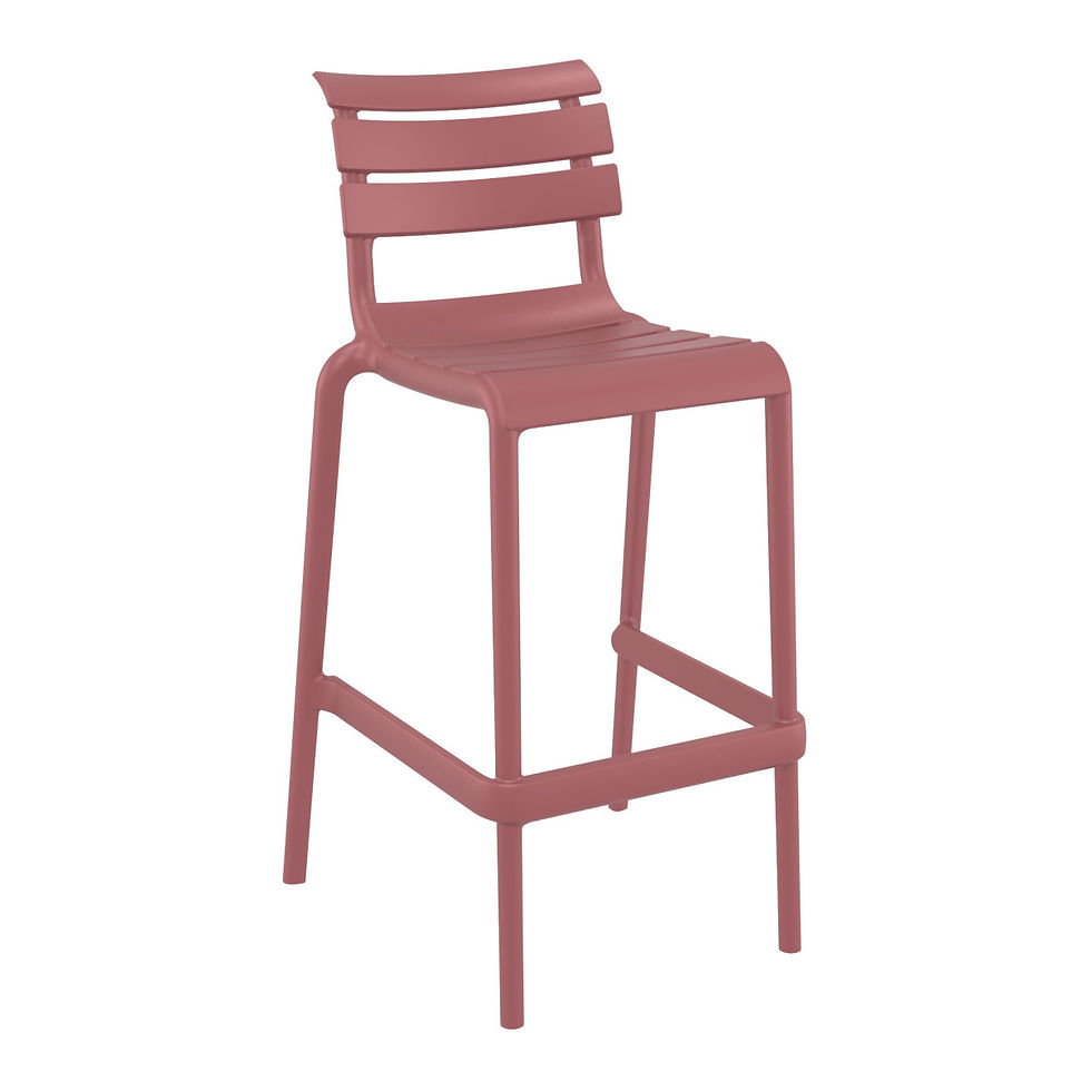 Miniature : Achille bar 75 - Tabouret en polypropylène