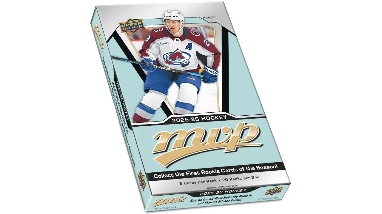 2025-26 Upper Deck MVP Hockey Hobby Box
