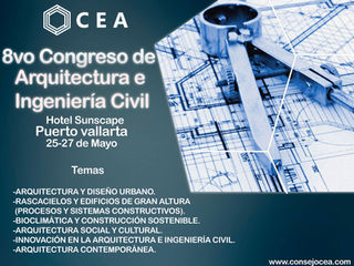 8vo Congreso Nacional de Arquitectura e Ingeniería Civil