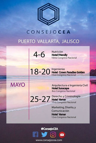 Listo para vallarta? Congresos Nacionales, Mayo 2018