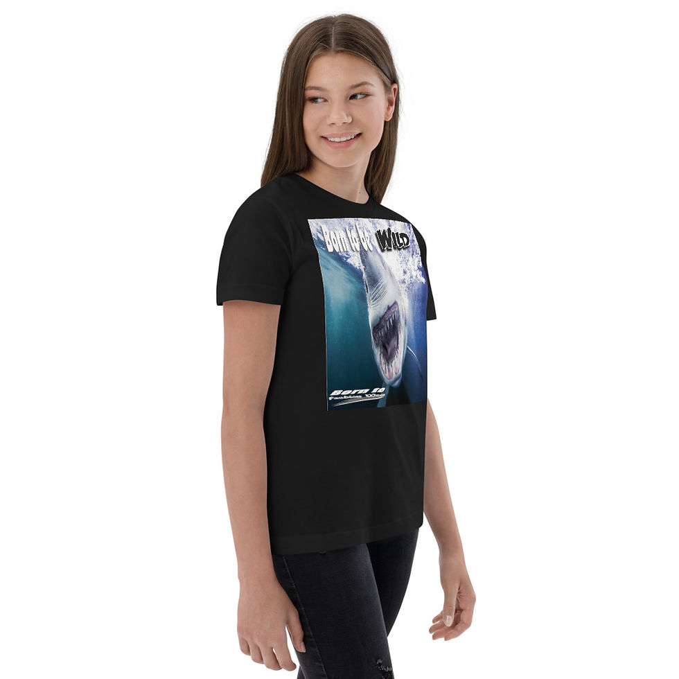 Thumbnail: born to be wild sharks1 Youth jersey t-shirt