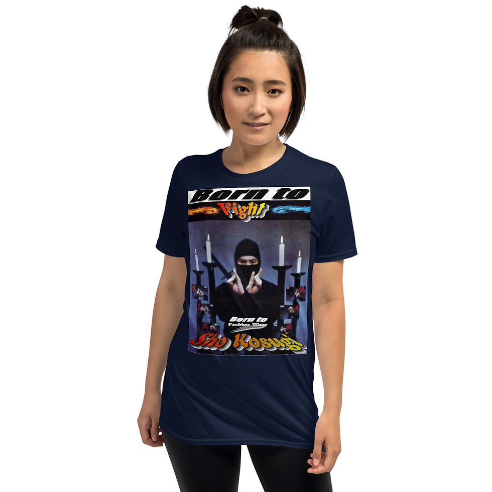 Thumbnail: Born to fight Ninja4 Short-Sleeve Unisex T-Shirt