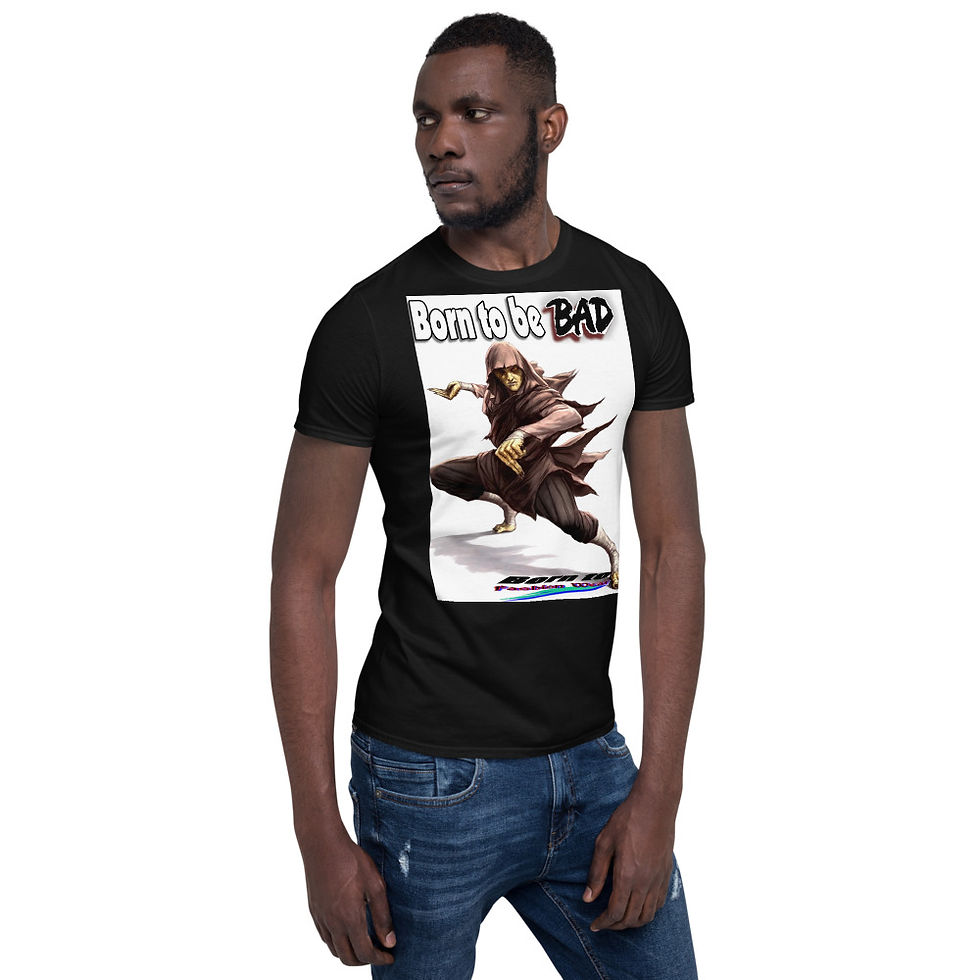 Thumbnail: Born to be bad Anime56 Short-Sleeve Unisex T-Shirt